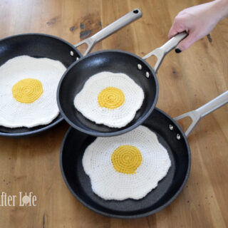 Fried Egg Pan Protectors - Digital PDF Pattern